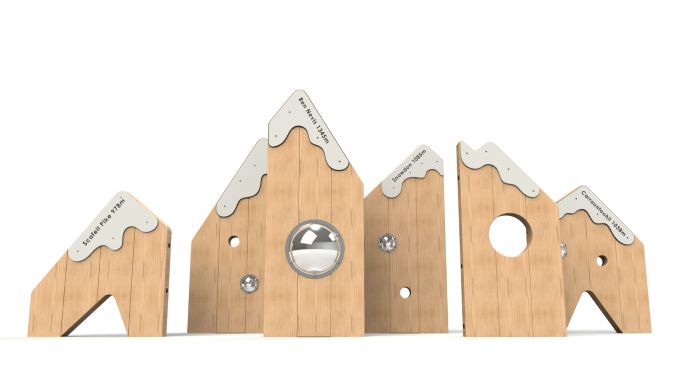 Mountain Range Play Scene