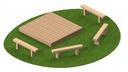 Infant Performance Area - Including Stage and Four Benches
