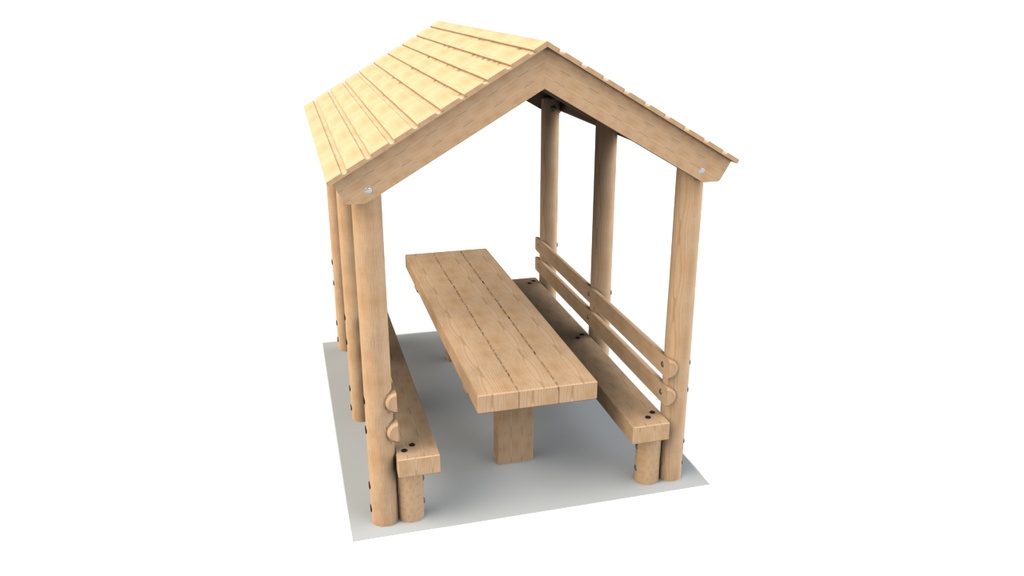 Picnic Bench with Shelter