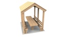 Picnic Bench with Shelter