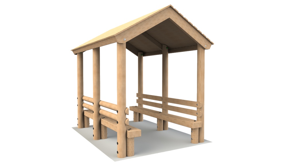 Shelter with Seating