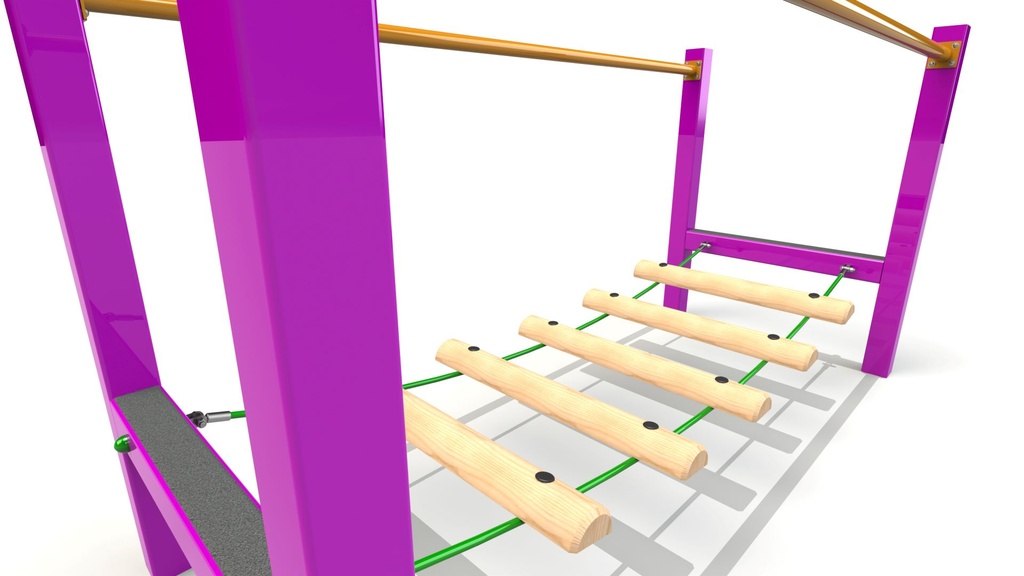 Steel Wobble Bridge