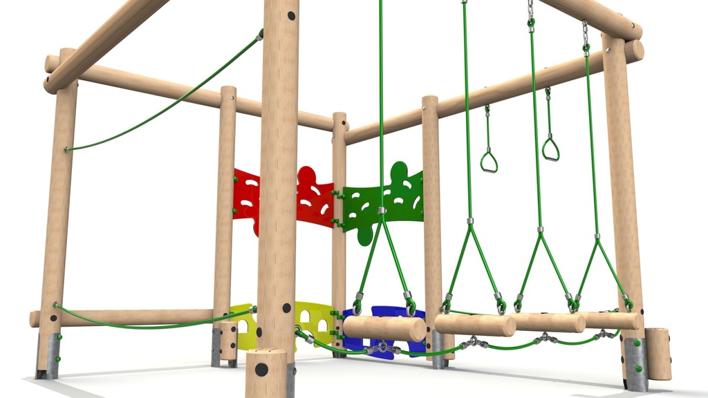 Timber Play Frame - Apex