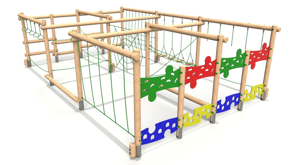 Timber Play Frame - Pinnacle