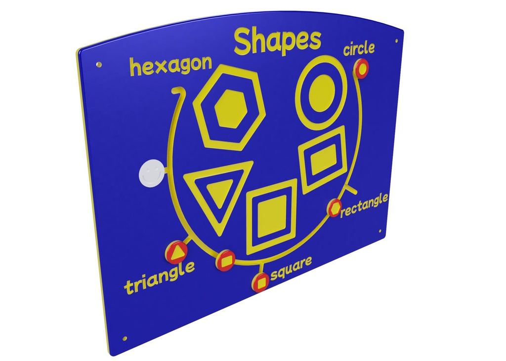 HDPE Shape Play Panel