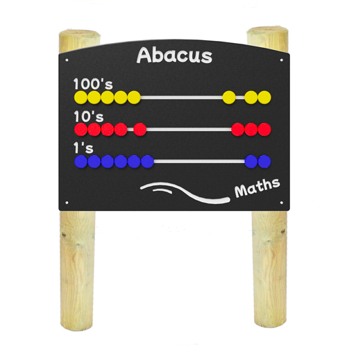 HDPE Abacus Play Panel