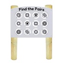 HDPE Find the Pairs Play Panel