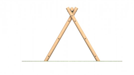 A- Frame High with Nets