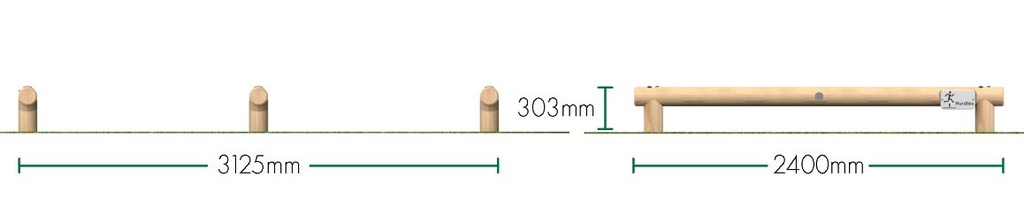 Log Hops (Set of 3)