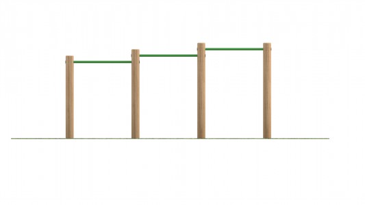 1.5m Chin Ups - 3.2m x 0.125m