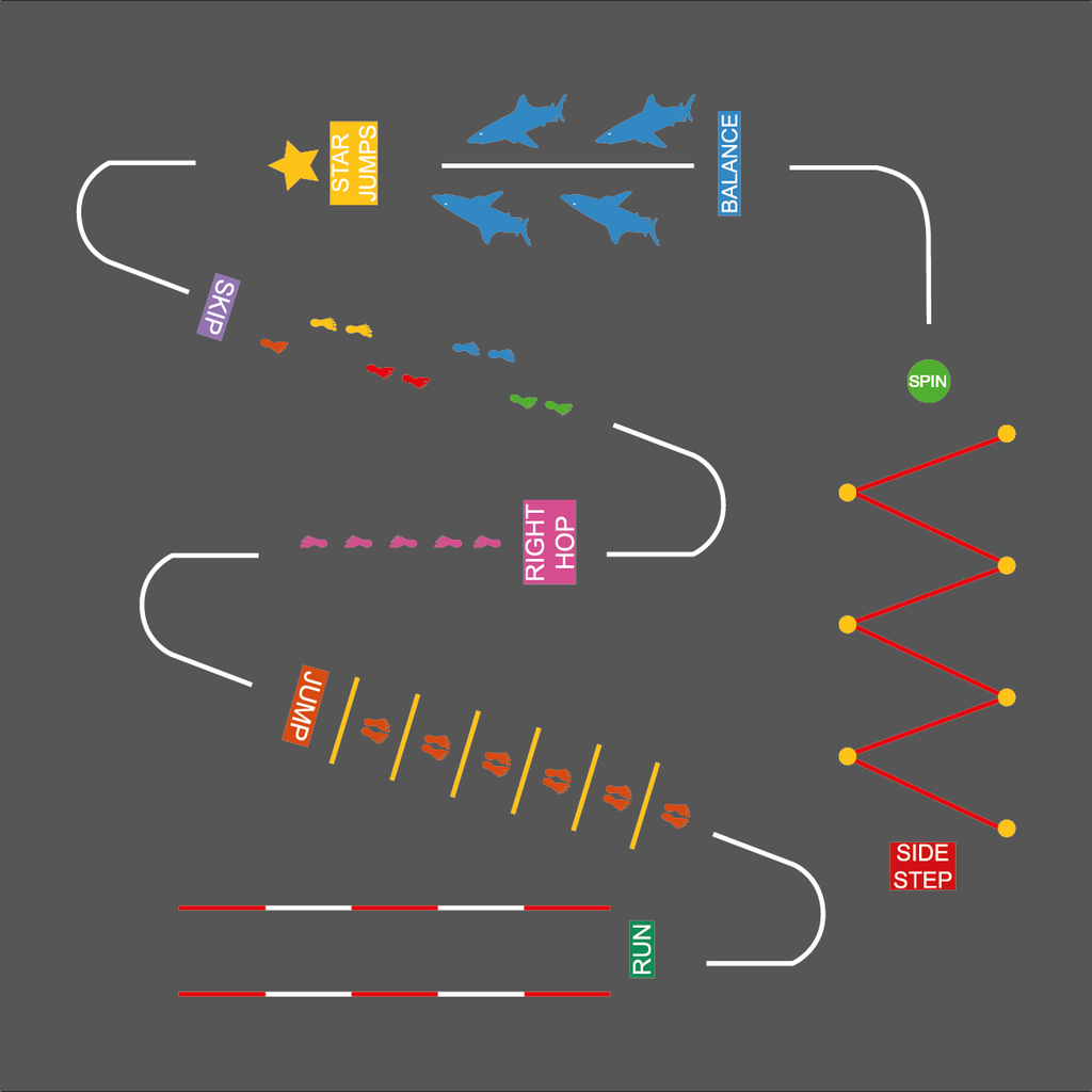 8 Piece Adventure Trail
