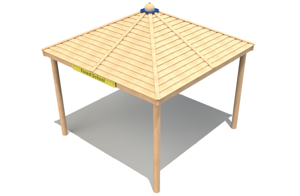 3m Square Outdoor Shelter/Classroom