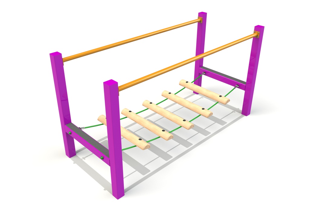 Steel Wobble Bridge