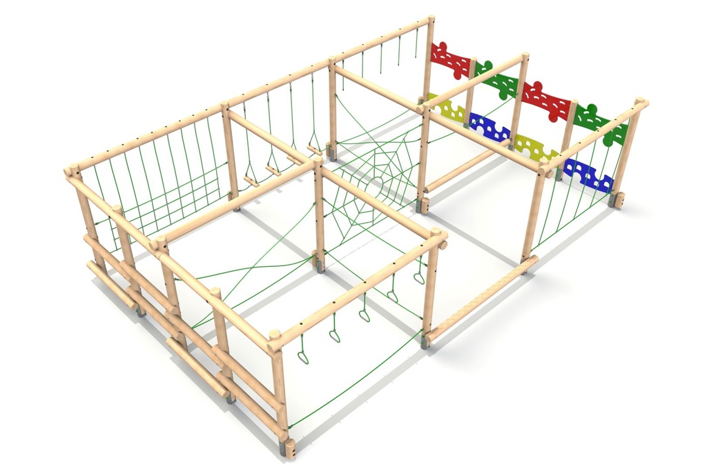 Timber Play Frame - Pinnacle