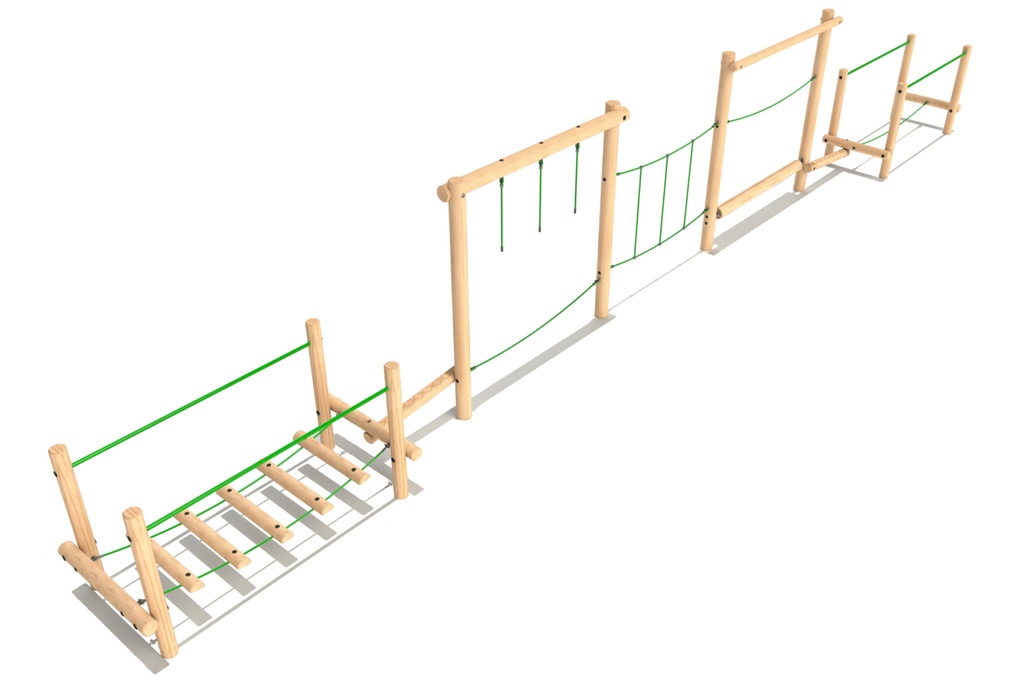 Timber Linked Adventure Trail 4 (UK Pine)