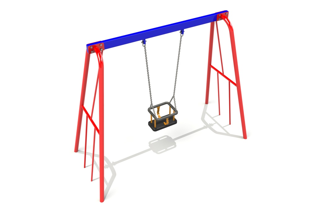 Cradle Steel Swing (2m)  (1 Cradle Seat)