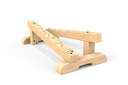Timber Freestanding Dual Balance Beam