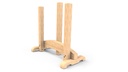 Timber Freestanding Arched Balance Weave