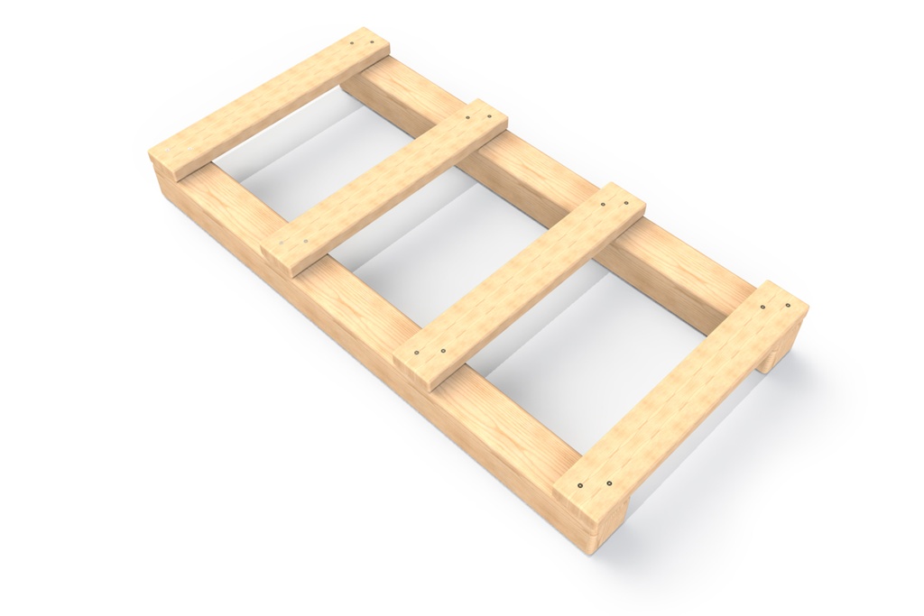 Timber Freestanding Ladder Walk