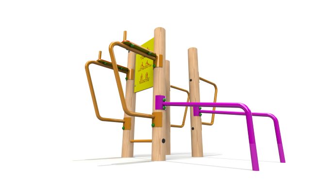 Timber Dip Station