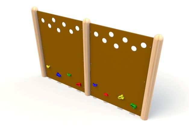 Timber Traverse Wall Double Sided