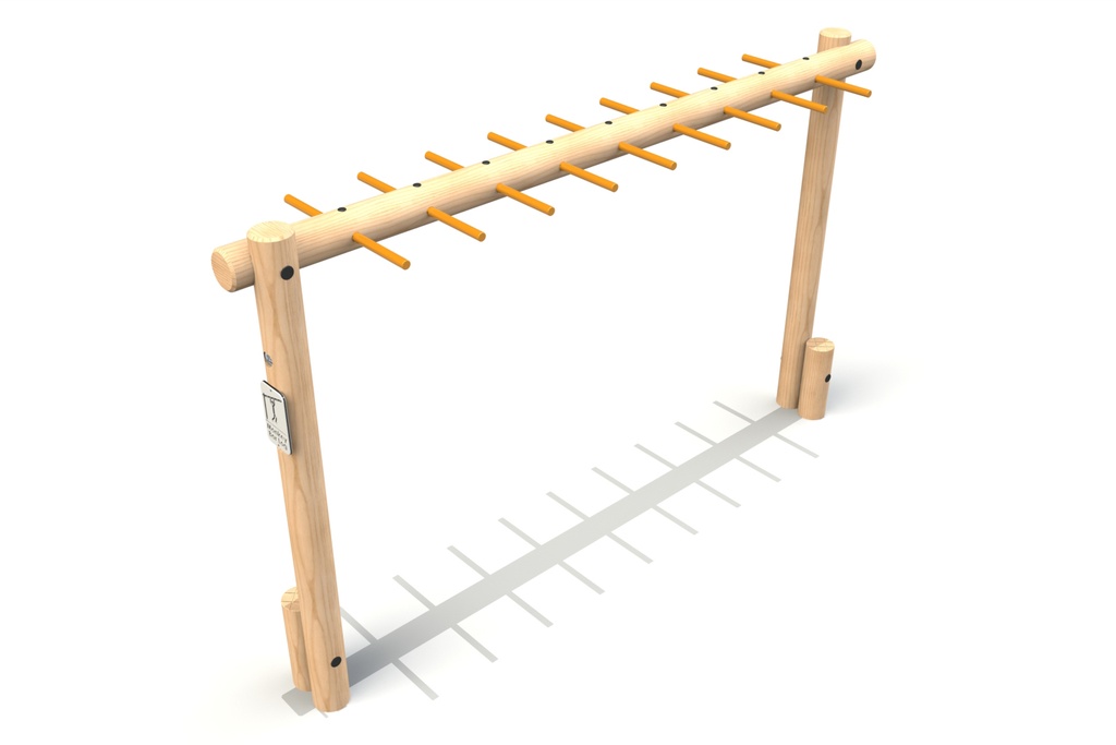 Timber Monkey Bar Log