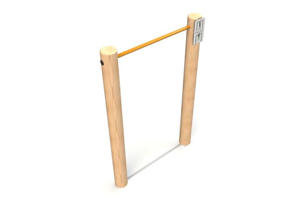 Timber Single Bar Chin Up