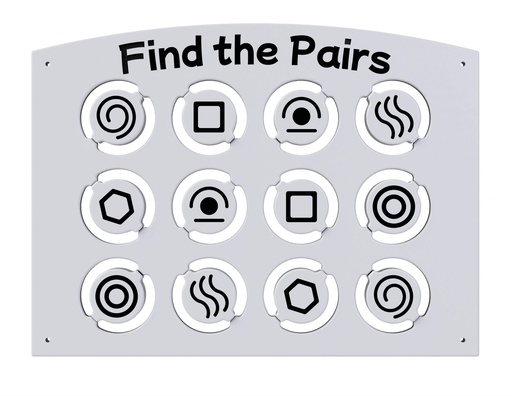 HDPE Find the Pairs Play Panel