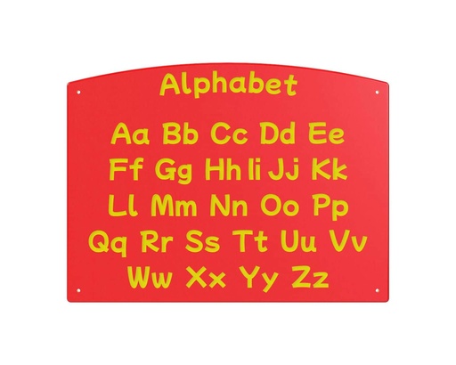 HDPE Alphabet Play Panel