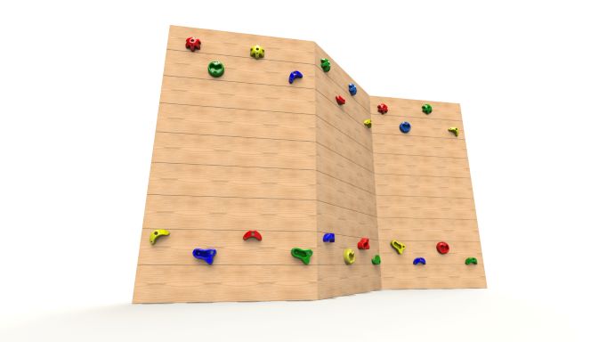 Zig Zag Sleeper Traverse Wall
