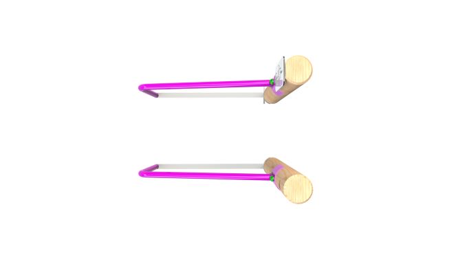 Low Parallette Bars