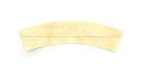 Curved Sleeper Bench (1.3m)