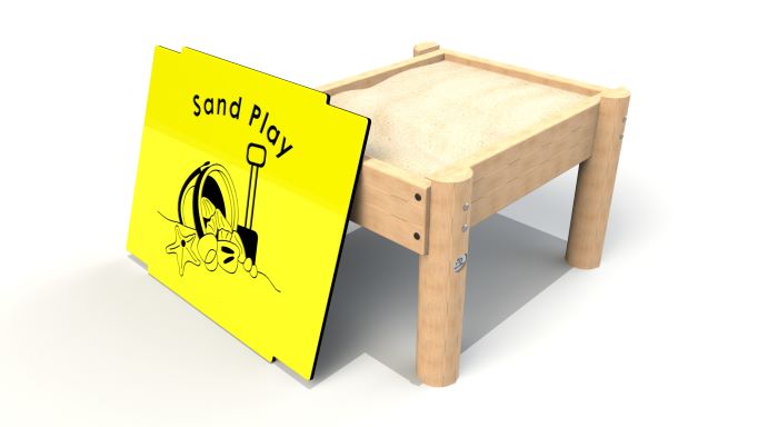 Sand Box with lid