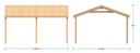 4.8 x 4.4m Shelter