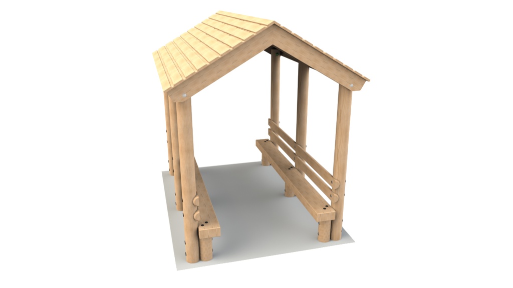 Shelter with Seating