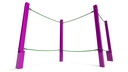 Steel Slalom Rope Walk