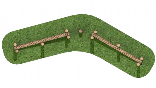 Double Sloping Balance Weave