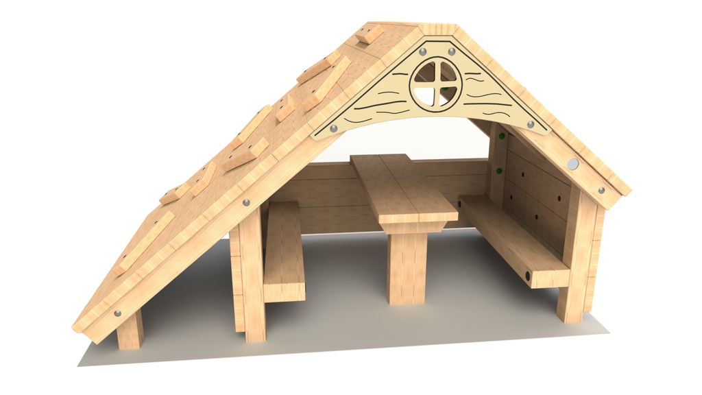 Timber Climbing Den