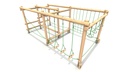 Timber Play Frame - Zenith
