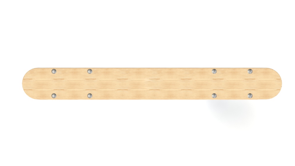 Timber 1.6m Wobble Board