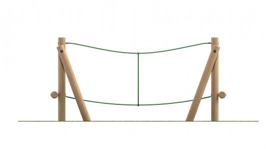 Rope Balance Bridge - 3m x 1.125m
