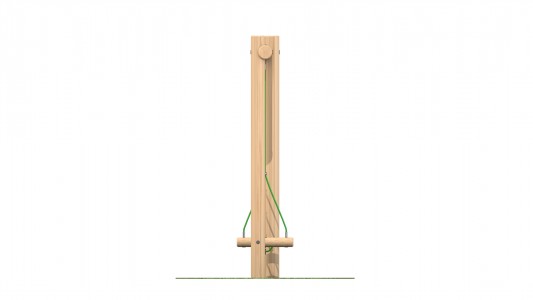 Log Swing Step - 3.35m x 0.225m