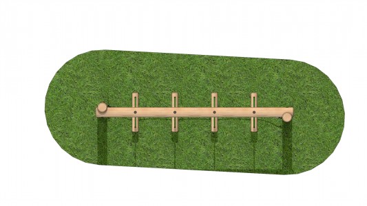 Log Swing Step - 3.35m x 0.225m