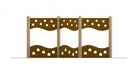 Zig Zag Traverse Wall Double Sided (Garuda Board)
