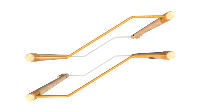 Zig Zag Parallel Bars