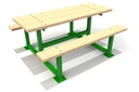 Timber & Steel Picnic Bench