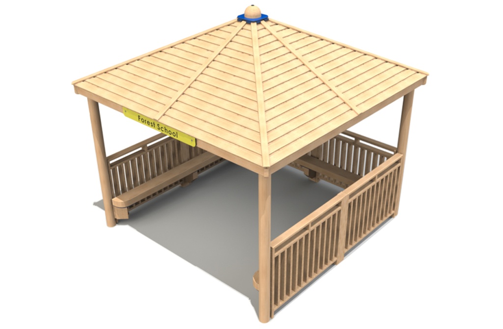 4m Square Outdoor Shelter/Classroom