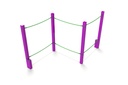 Steel Slalom Rope Walk
