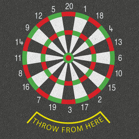 [TMG002-DF] Dartboard (Large Full Solid)