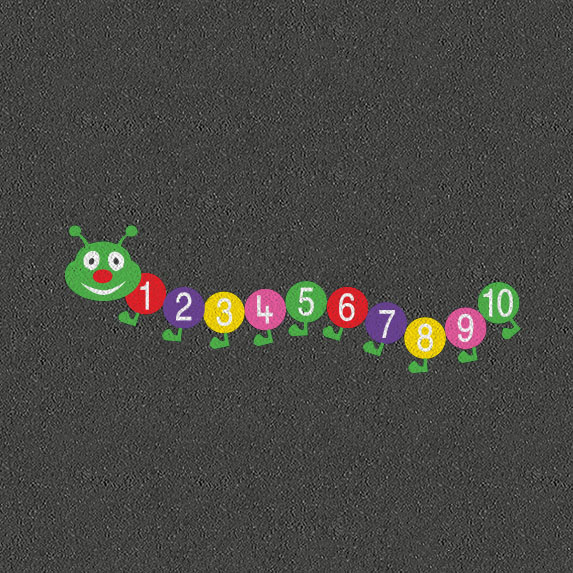 [TME005-10] Caterpillar Numbers (1-10)